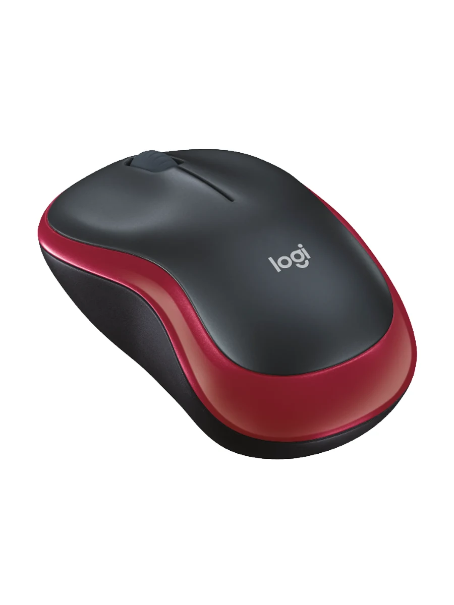 Беспроводная мышь Logitech M185 красный (JNTA5N7T2J)