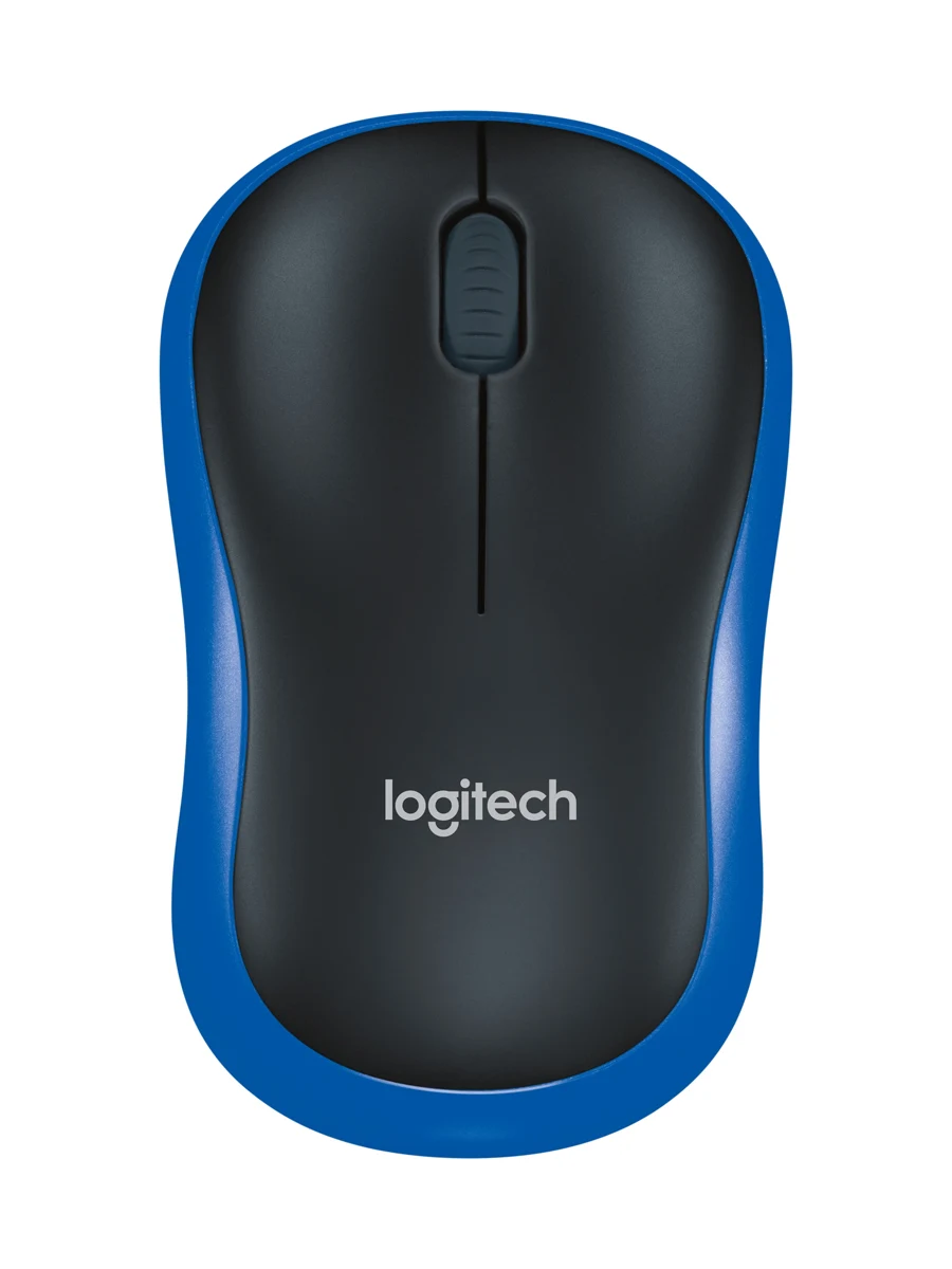 Беспроводная мышь Logitech M185 синий (X9BM5MV6UP)