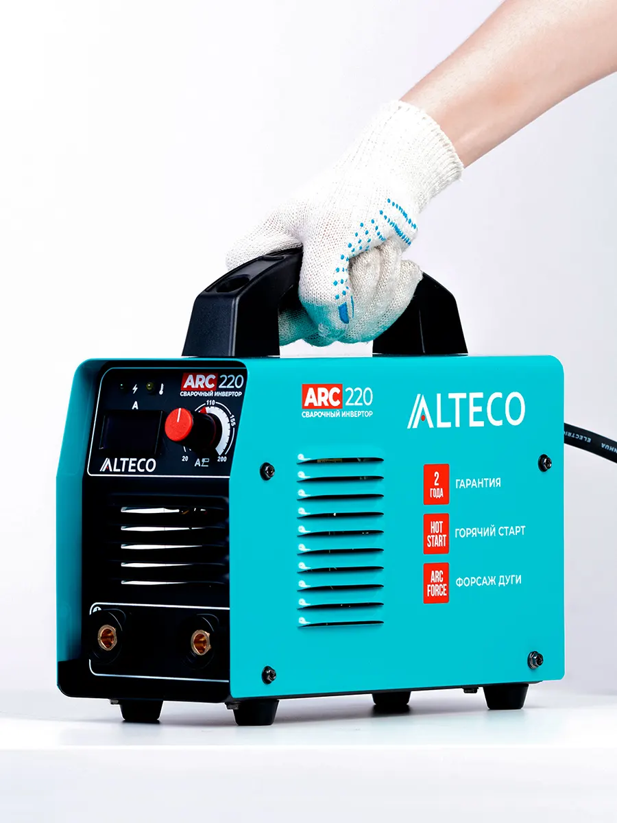 Сварочный аппарат 20-160А 220В Alteco ARC 220