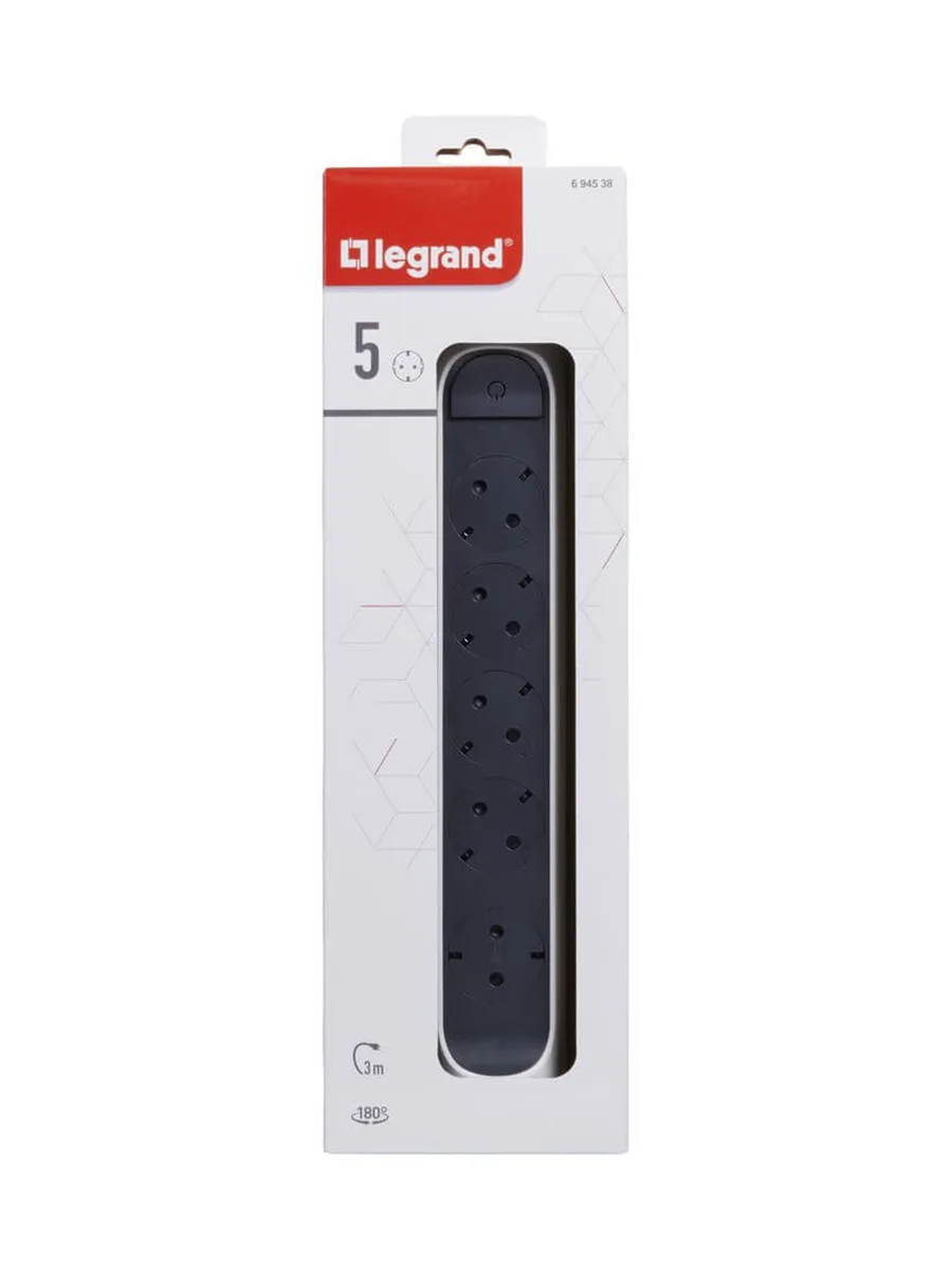 Удлинитель 5х 3м Legrand LG 694538