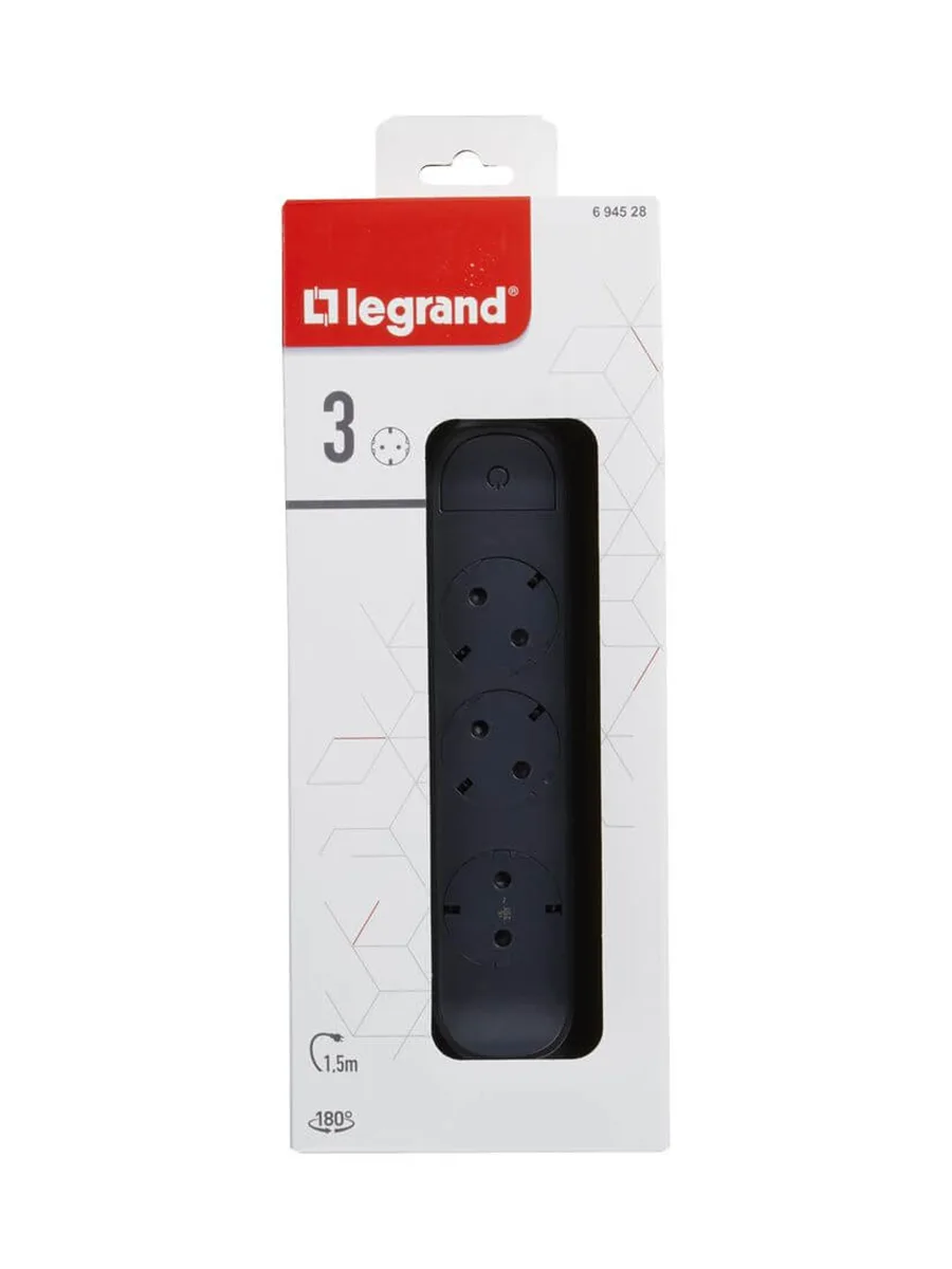 Удлинитель 3х 1.5м Legrand LG 694528