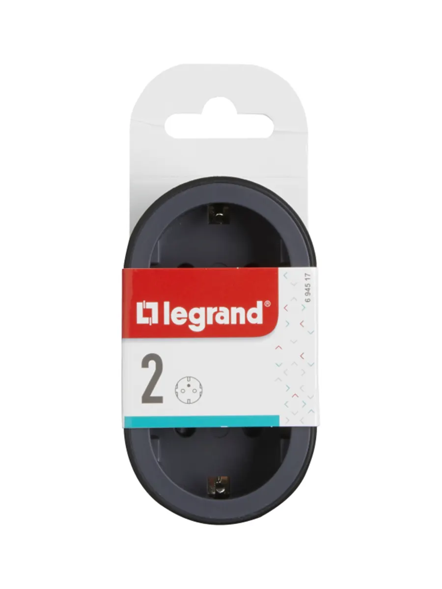 Розеточный блок 2x Legrand LG 694517