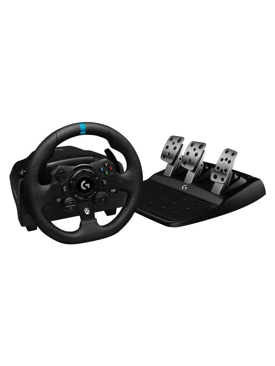 Игровой руль Logitech G923 чёрный