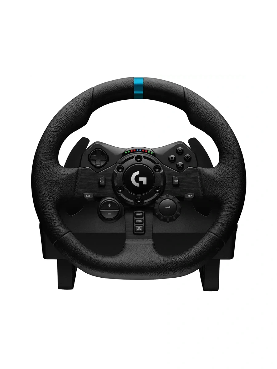 Игровой руль Logitech G923 чёрный