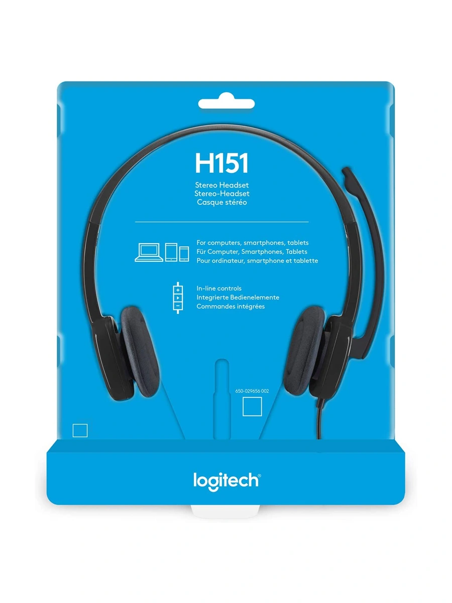 Наушники Logitech H151 чёрный