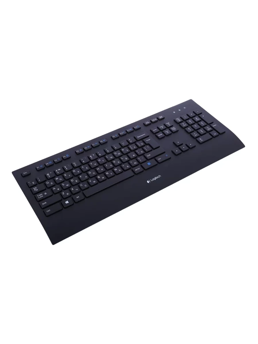 Проводная клавиатура Logitech K280e чёрный