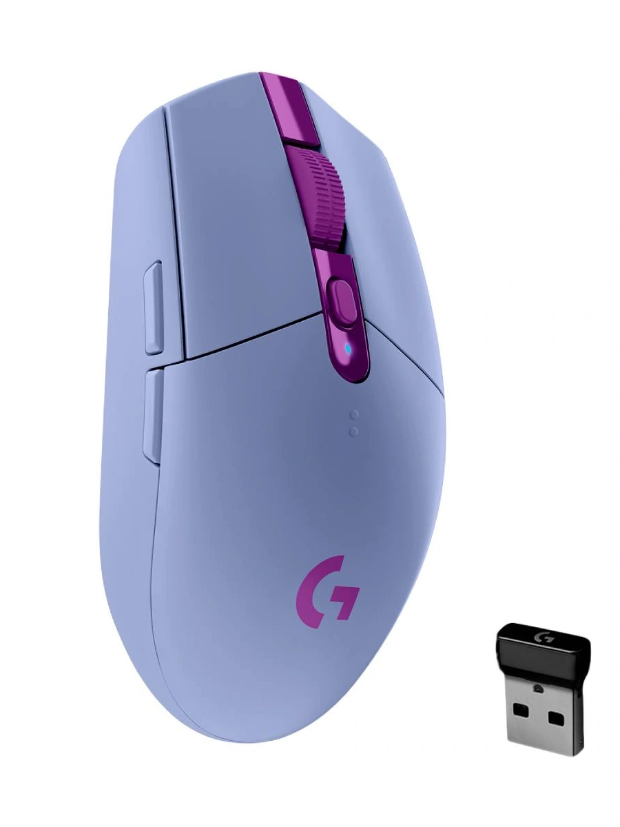 Беспроводная игровая мышь Logitech G305 Lightspeed сиреневый