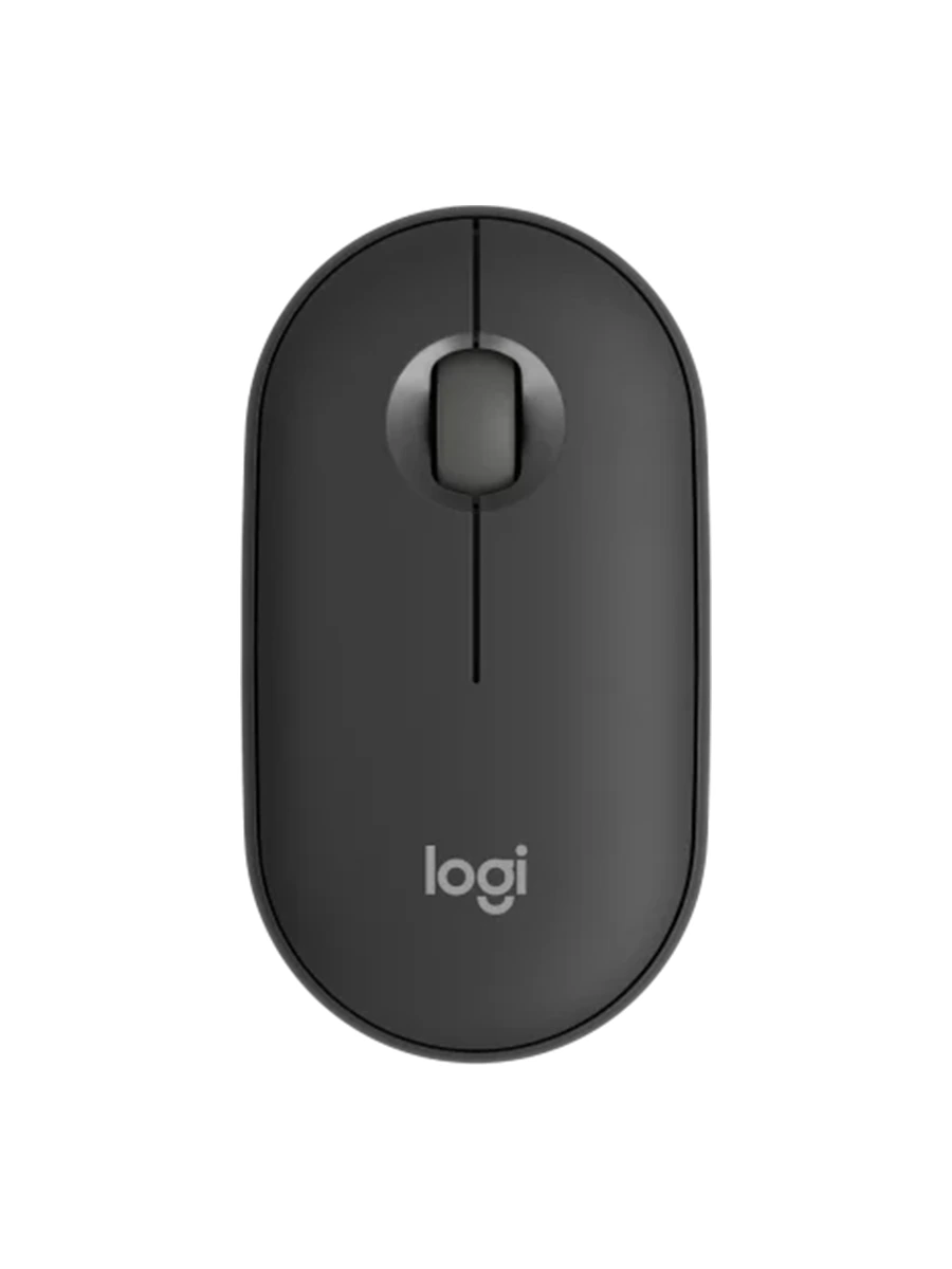 Беспроводная мышь Logitech Pebble Mouse 2 M350s чёрный