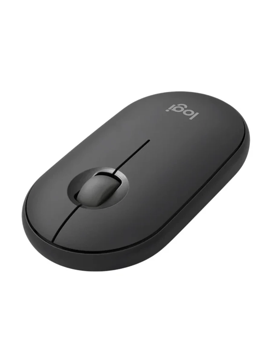 Беспроводная мышь Logitech Pebble Mouse 2 M350s чёрный