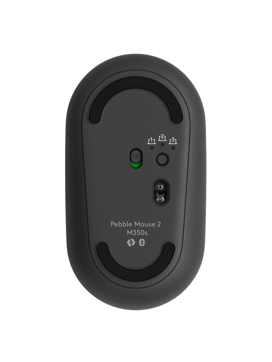 Беспроводная мышь Logitech Pebble Mouse 2 M350s чёрный