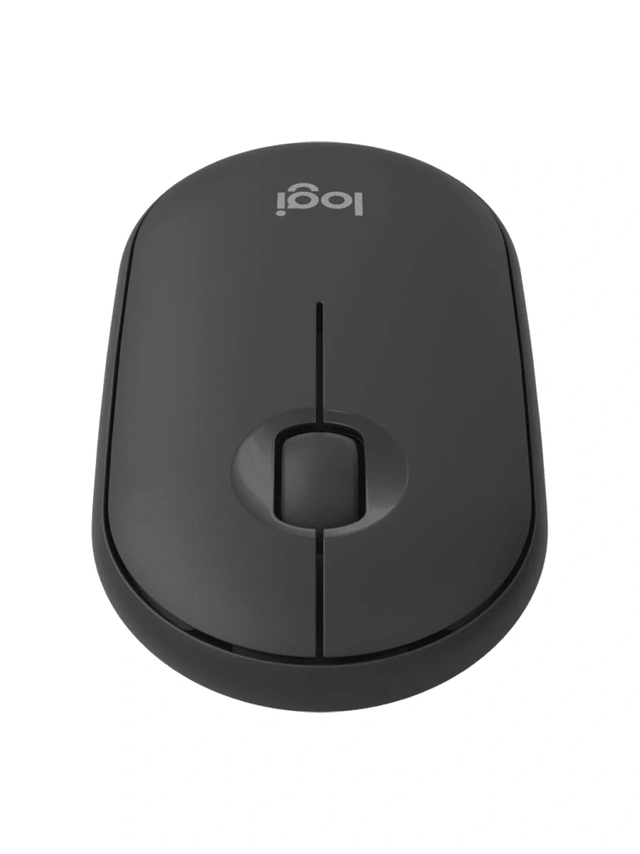 Беспроводная мышь Logitech Pebble Mouse 2 M350s чёрный