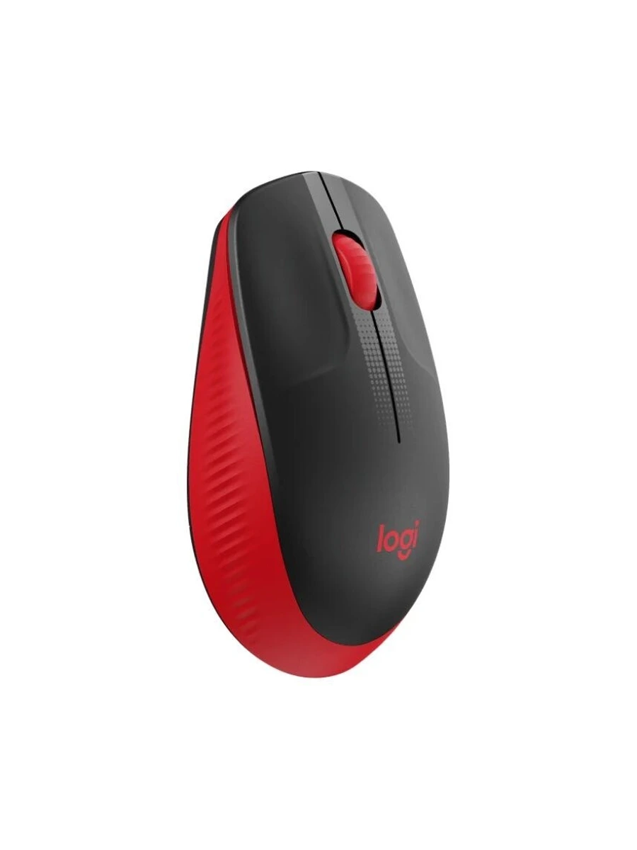 Беспроводная мышь Logitech M190 красный