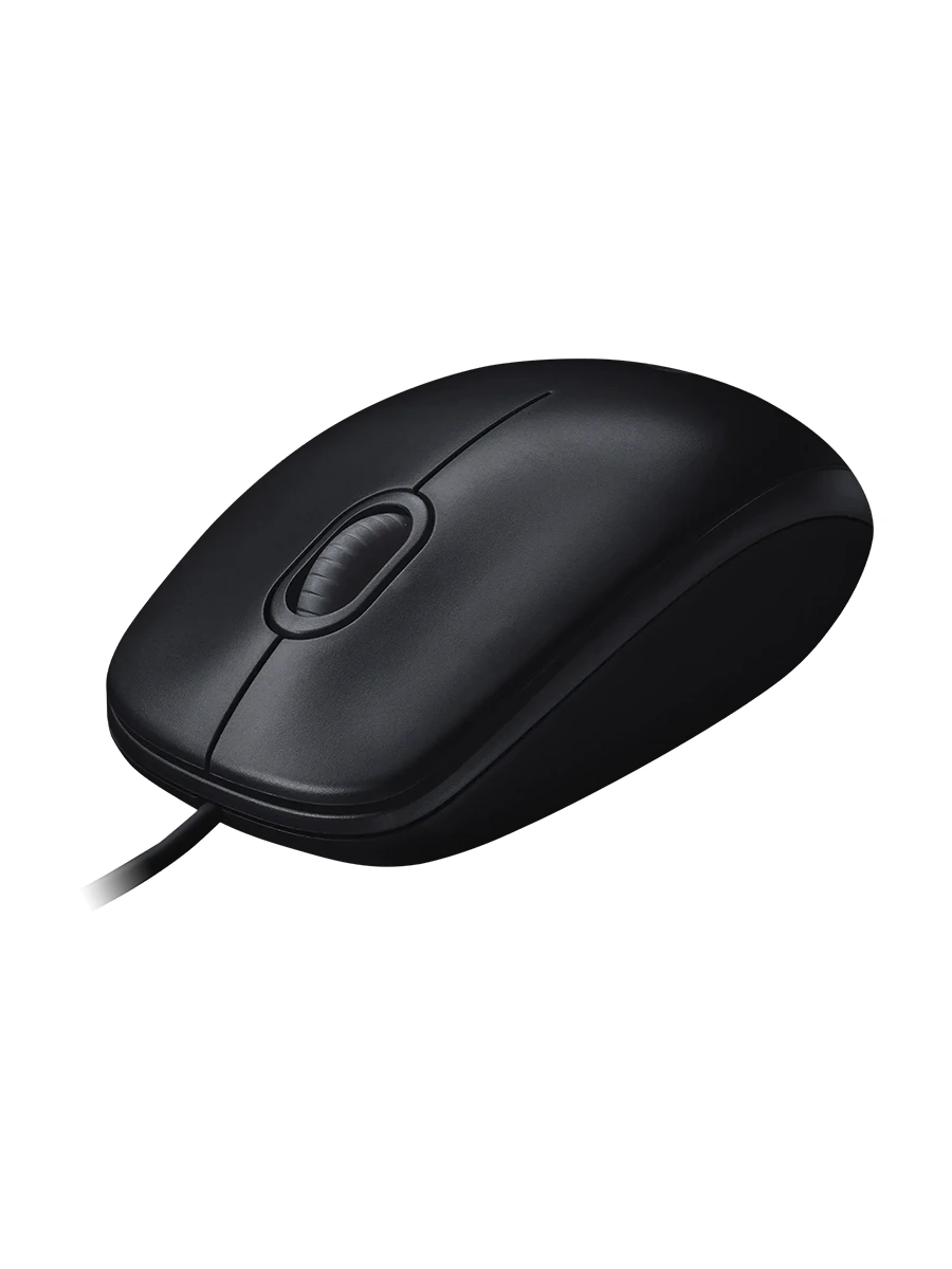 Проводная мышь Logitech M100 чёрный