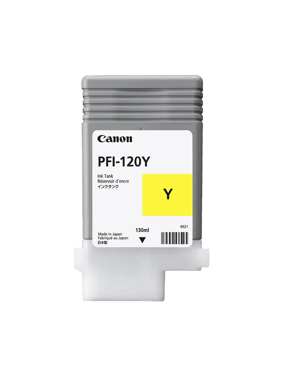 Картридж лазерный Canon Ink Tank PFI-120 Yellow жёлтый