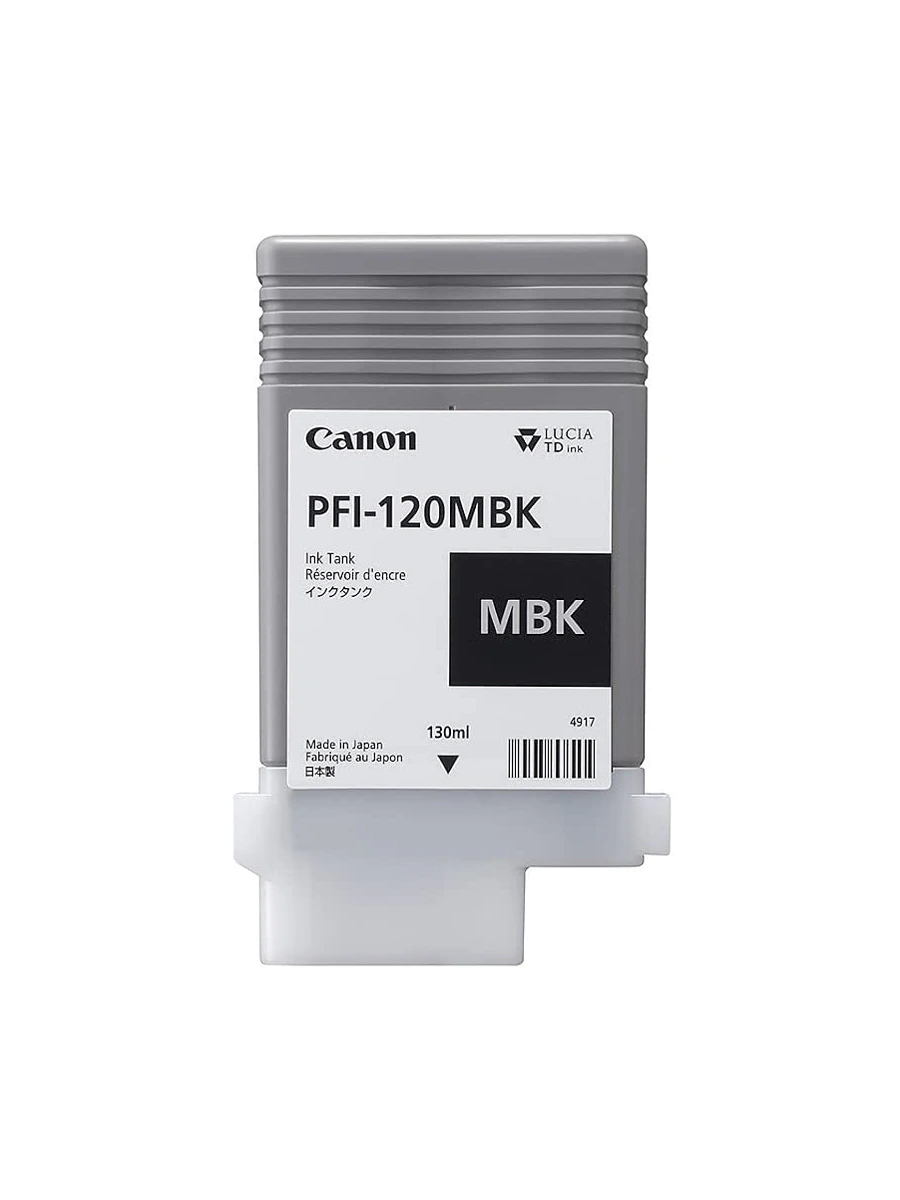 Картридж лазерный Canon Ink Tank PFI-120 Matte Black матовый чёрный