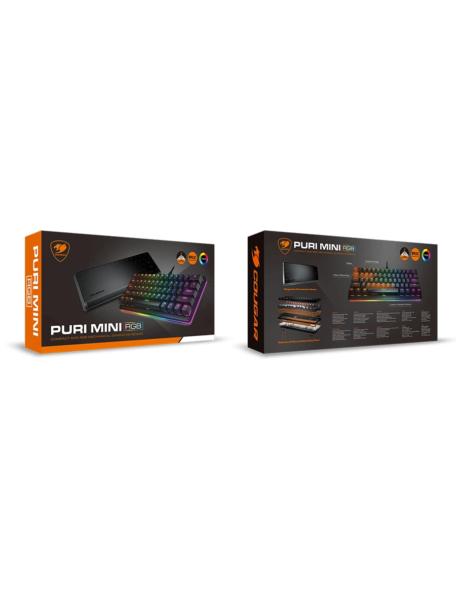 Игровая клавиатура Cougar Puri Mini RGB