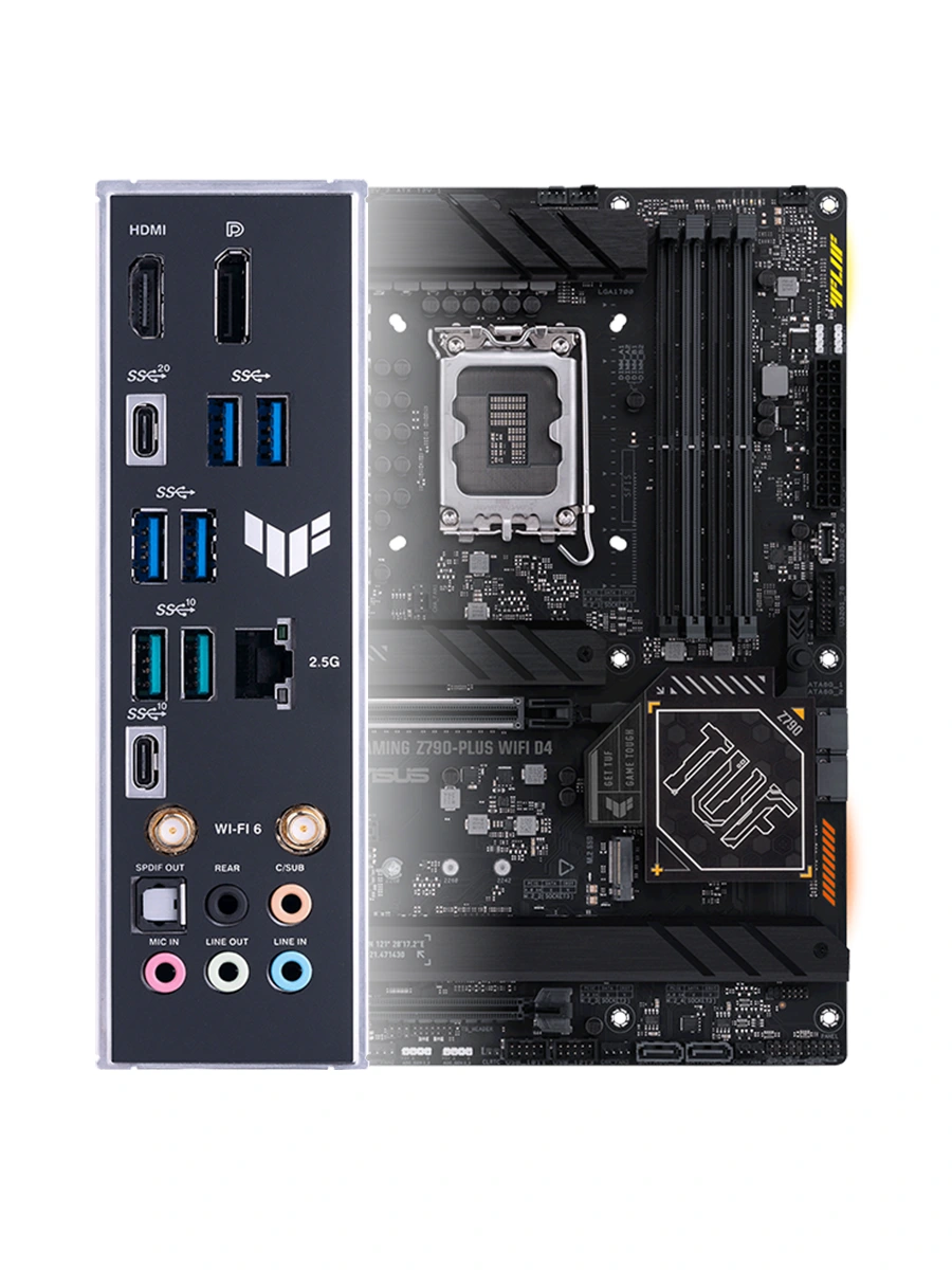 Материнская плата Asus TUF Gaming Z790-PLUS WIFI D4