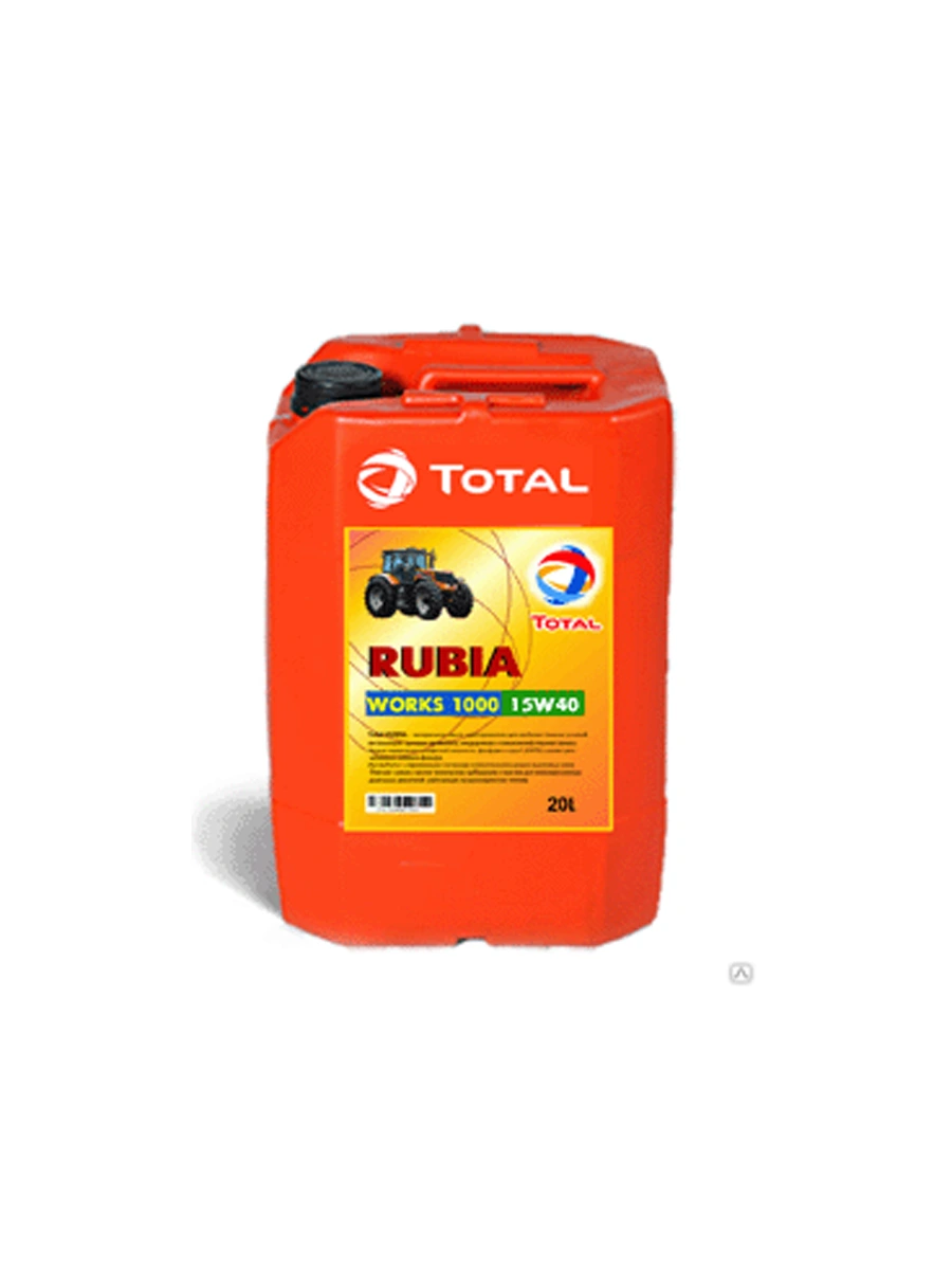 Моторное масло TOTAL Rubia WORKS 1000 15W40 20 л