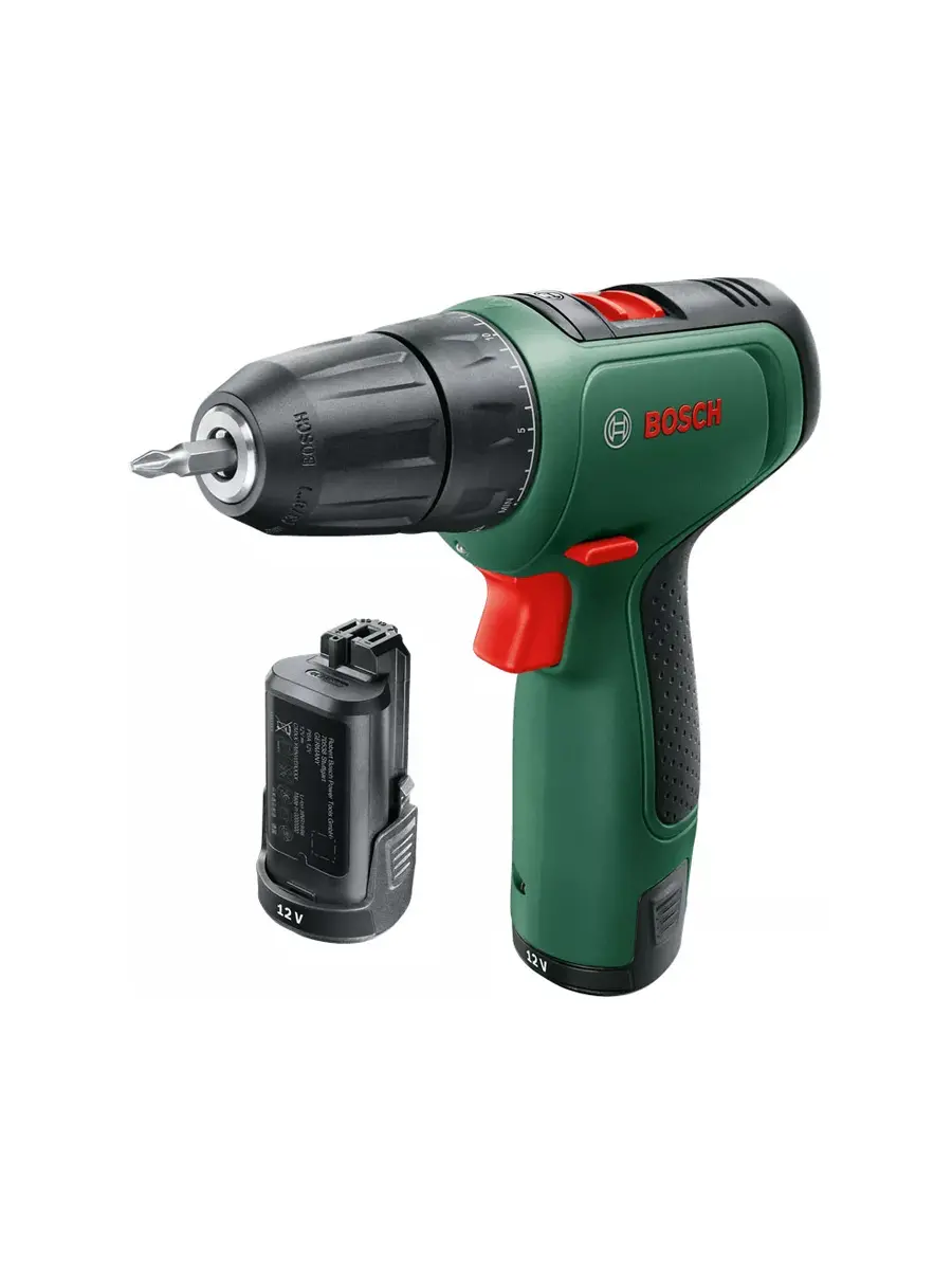Двухскоростная безударная дрель-шуруповёрт Bosch EasyDrill 1200