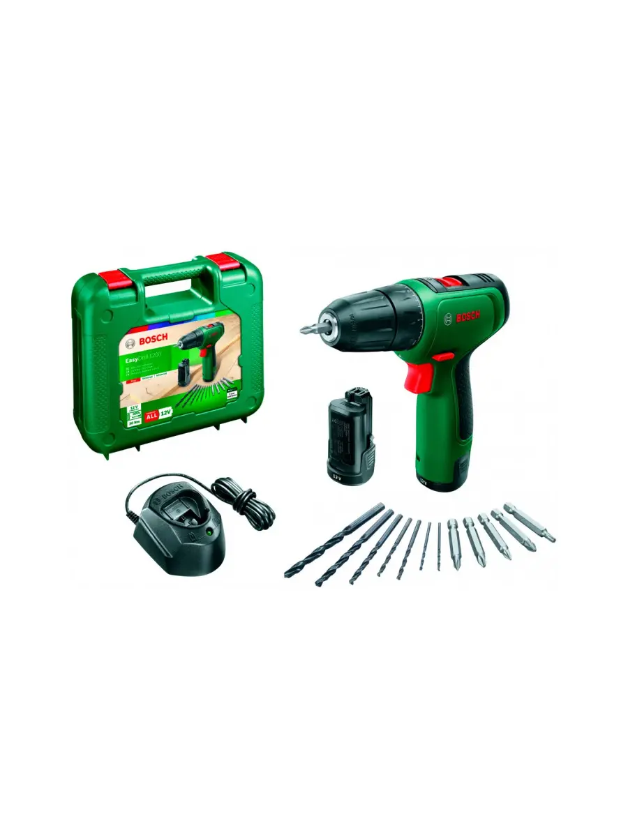 Двухскоростная безударная дрель-шуруповёрт Bosch EasyDrill 1200