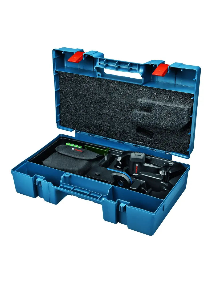 Лазерный уровень Bosch GCL 2-50 G + RM 10 + клипса + кейс (0601066M02)