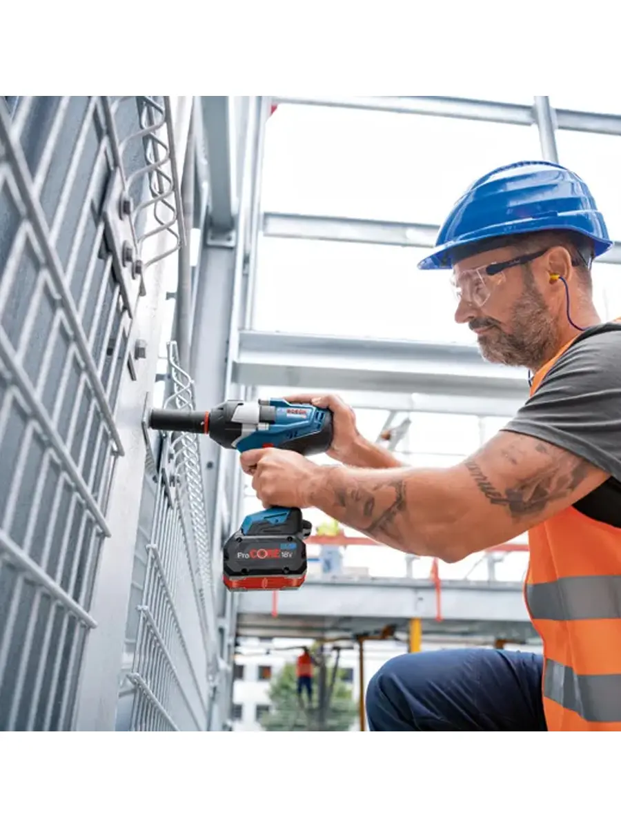 Трёхскоростной гайковерт Bosch GDS 18V-1050 H (без кейса и аккумулятора)
