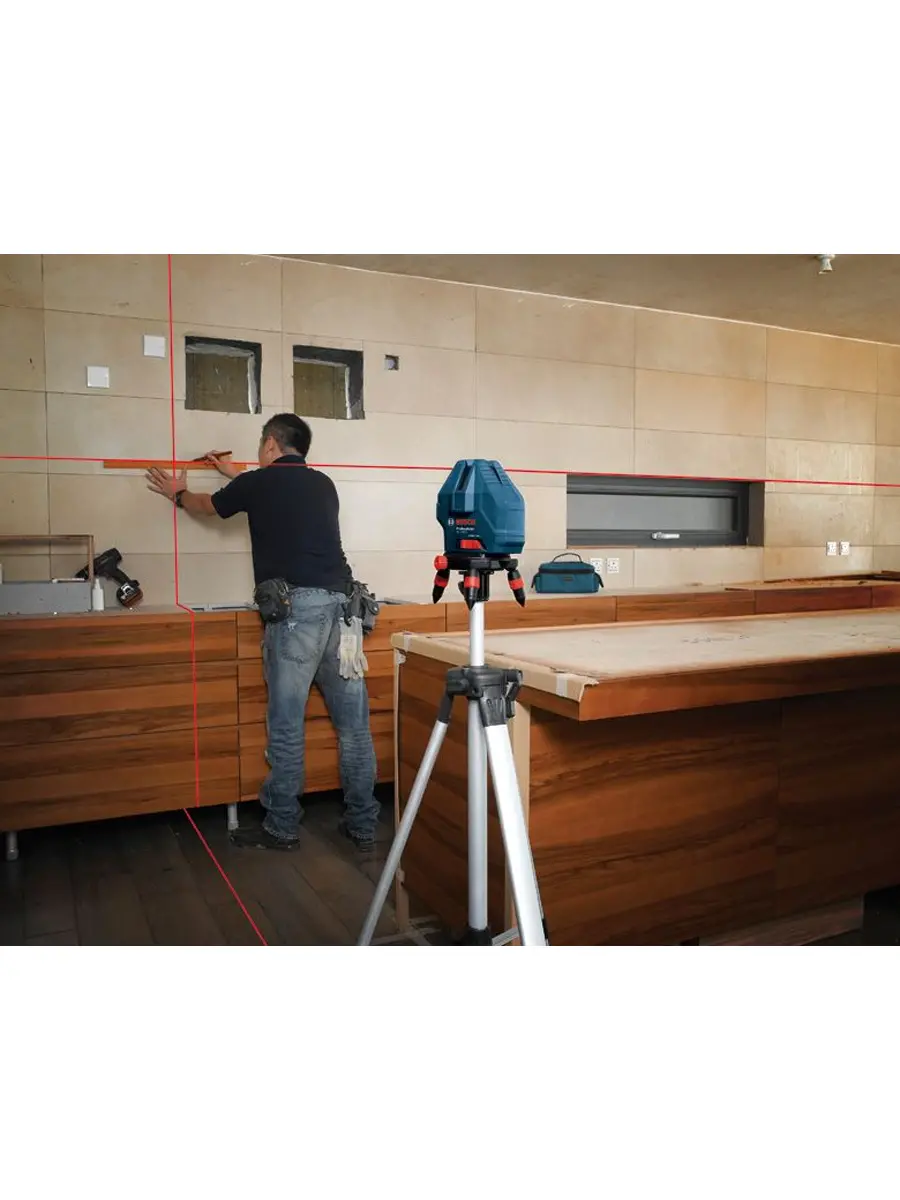 Лазерный уровень с мини-штативом Bosch GLL 5-50 X