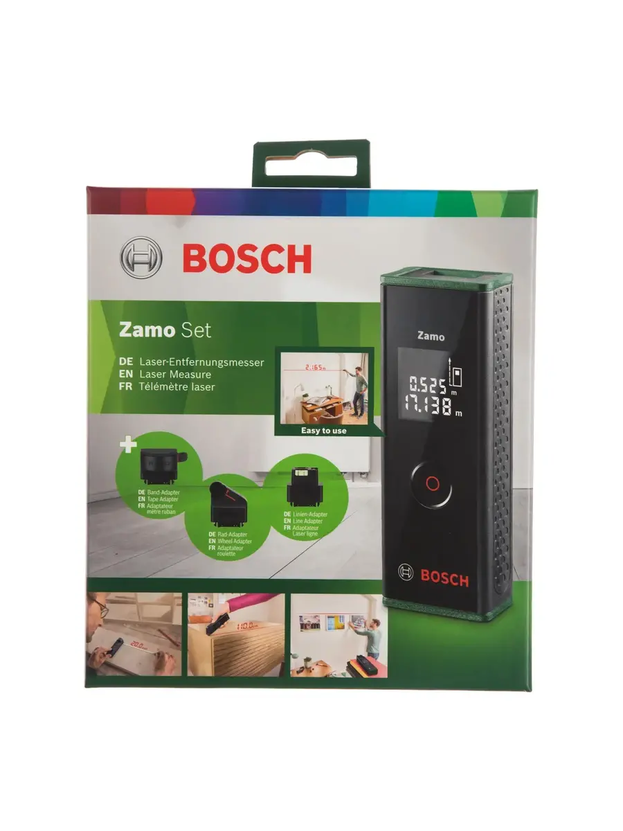 Лазерный дальномер Bosch Zamo III Set (0603672701)