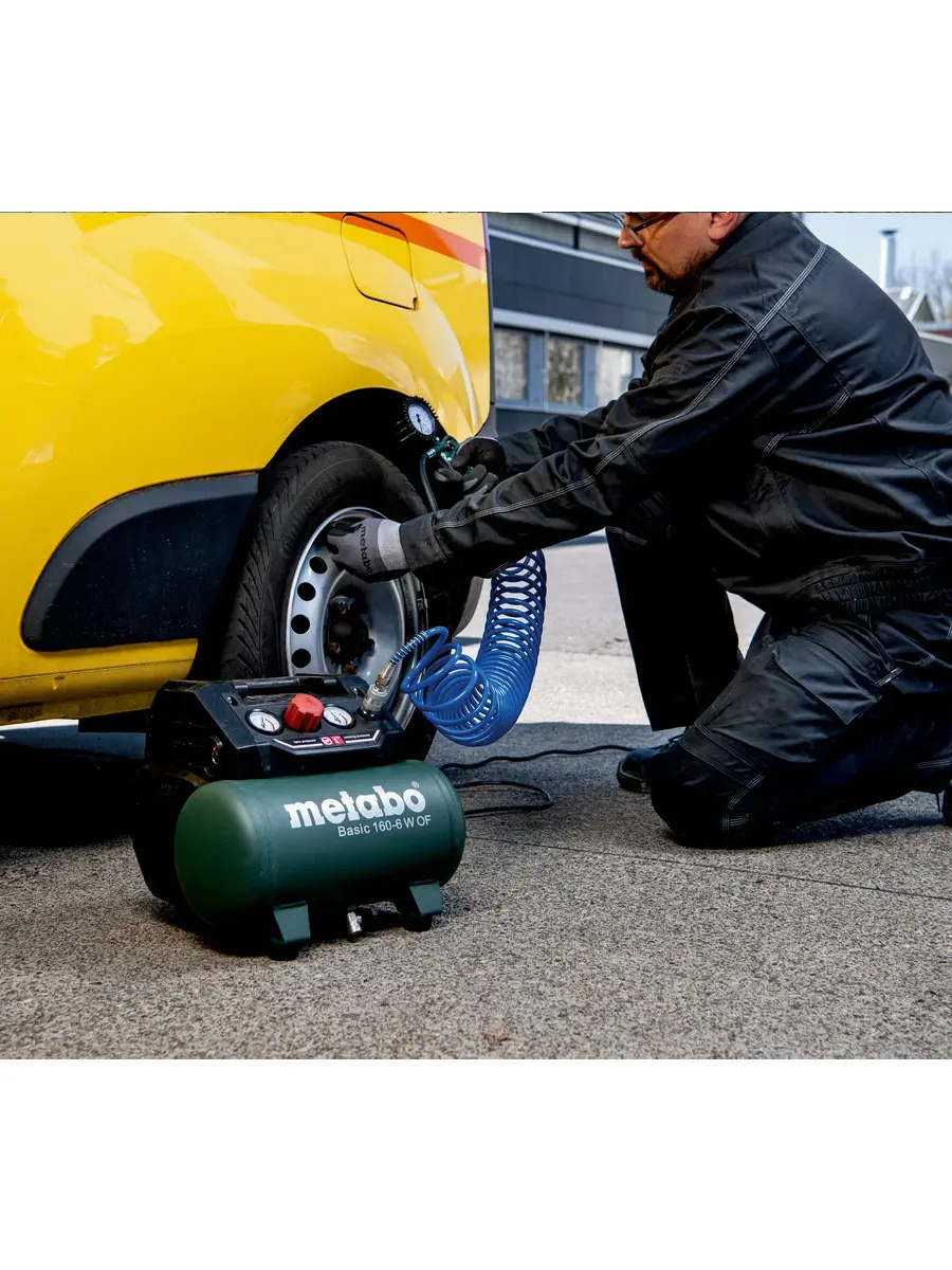 Компрессор 6л Metabo Basic 160-6 W OF 601501000