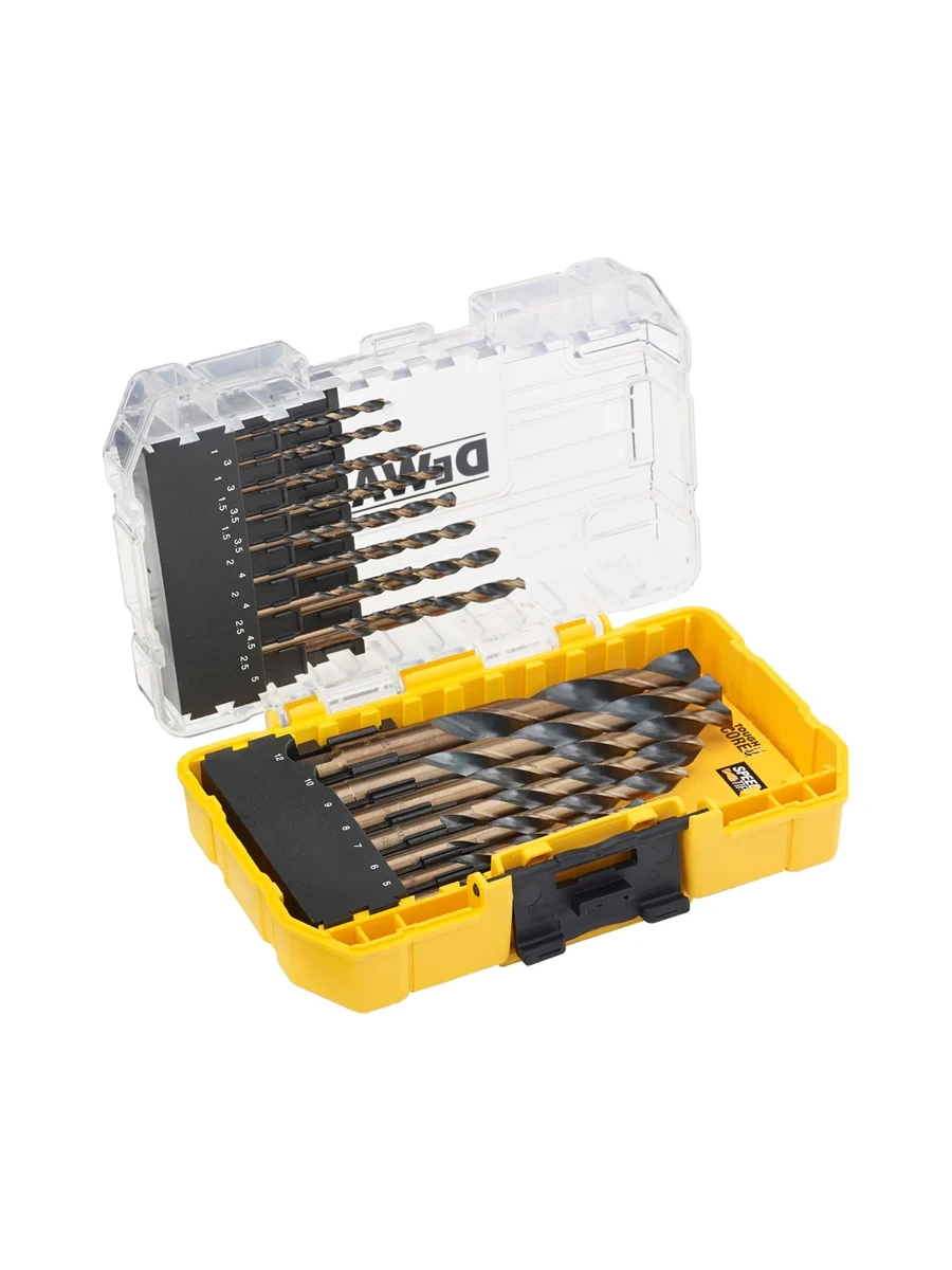 Набор свёрл по дереву 1-12 мм DeWalt DT70729 23шт