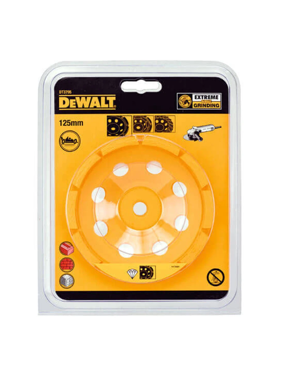 Чаша алмазная 125 х 5 мм DeWalt DT3795