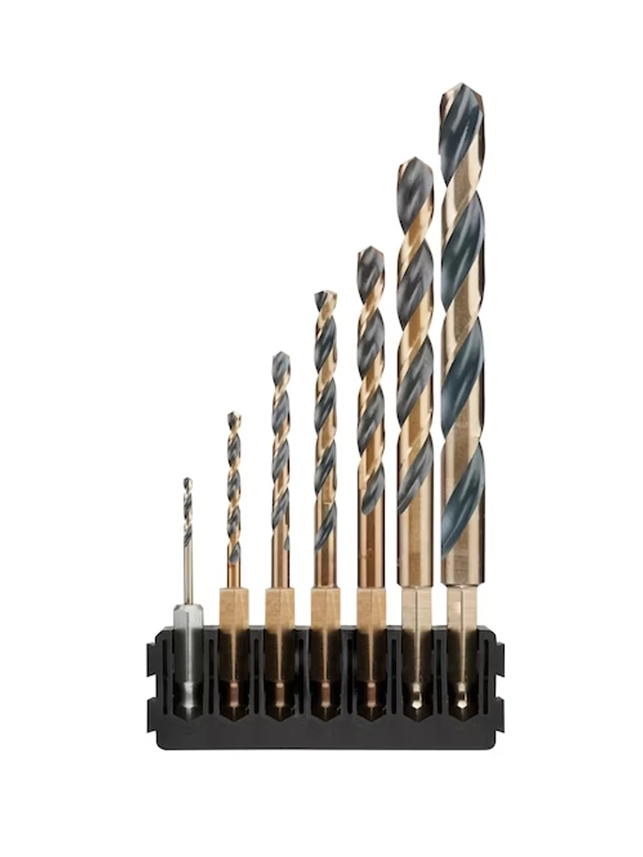 Набор свёрл по металлу 2-10мм DeWALT "Black&Gold" DT70831-QZ 7шт