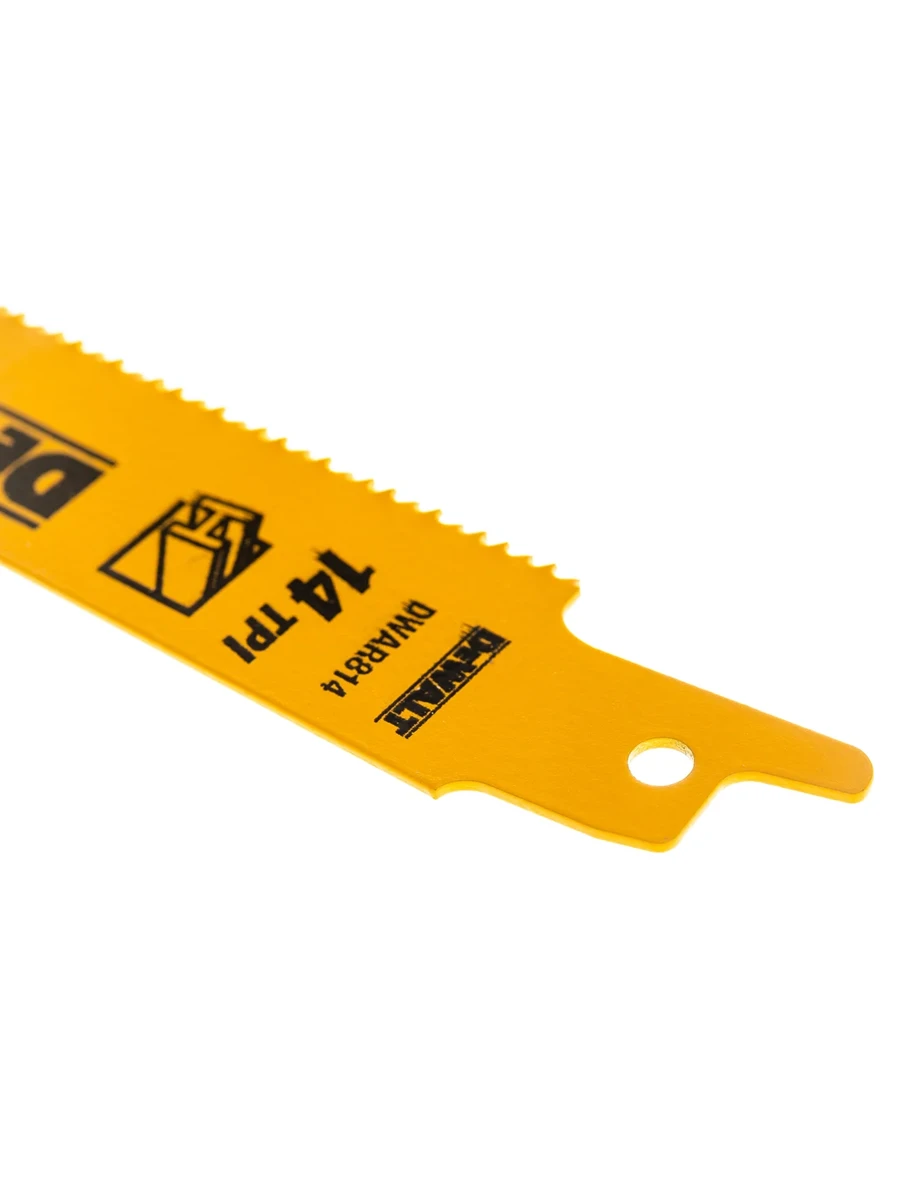 Полотно для сабельной пилы 203 x 1.8 мм DeWalt DT2353 5шт