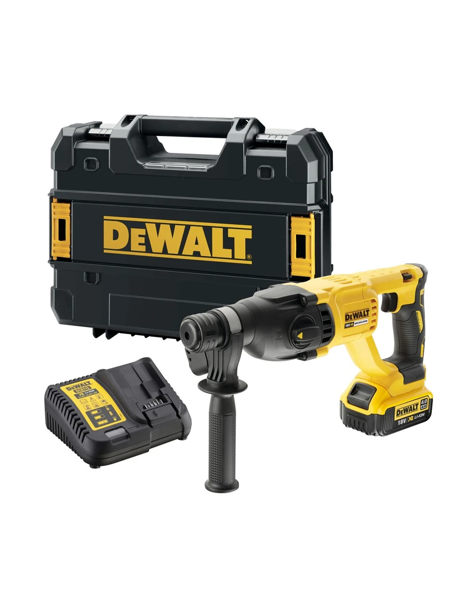 Трёхрежимный перфоратор SDS-Plus DeWalt DCH133M1-QW