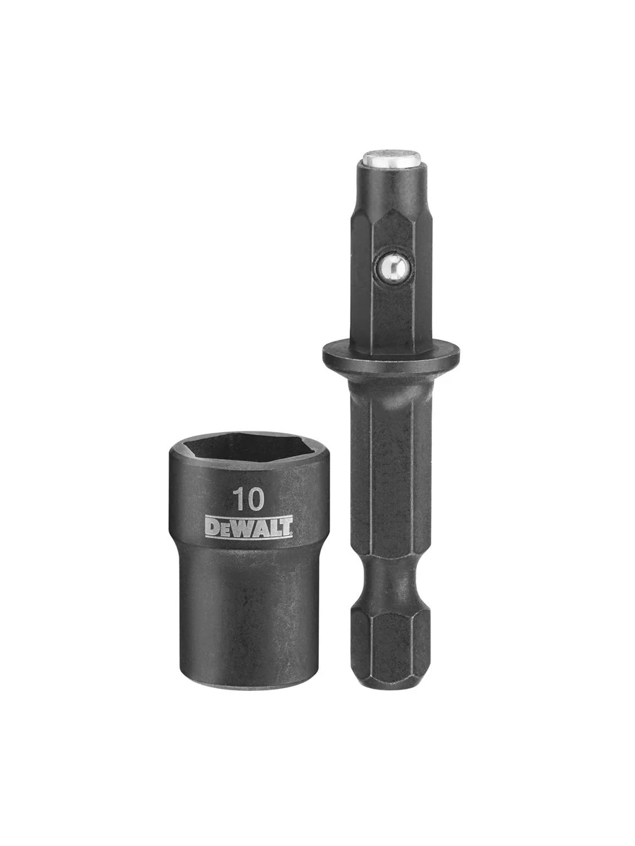 Шестигранная насадка очищаемая 10 мм DeWalt DT7466