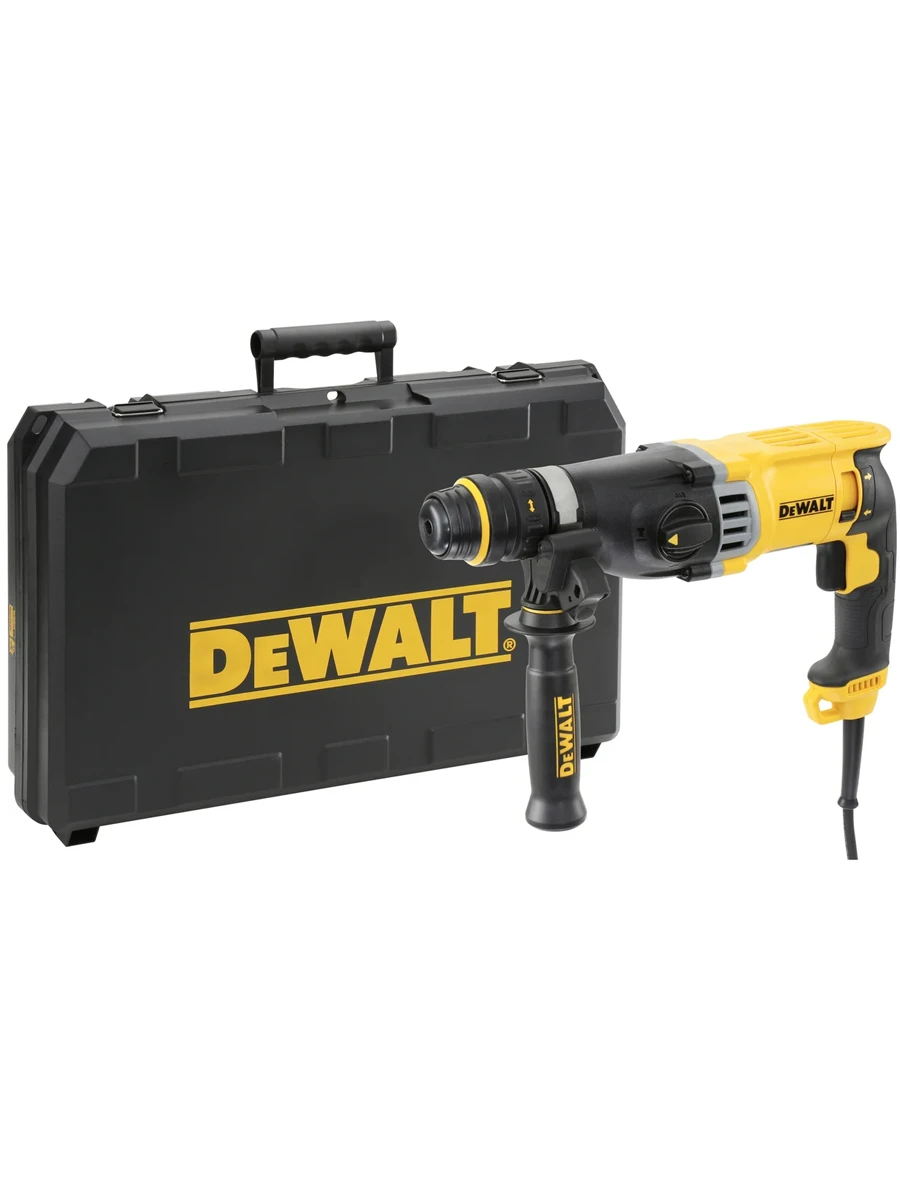 Трёхрежимный перфоратор SDS-Plus DeWalt D25144K-QS