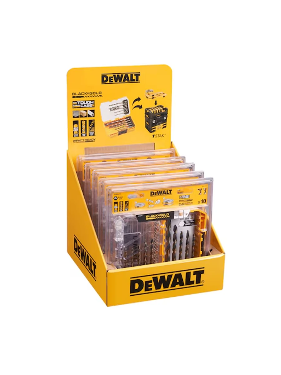 Набор сверл по металлу 3-10мм DeWalt DT20620-QZ 10шт