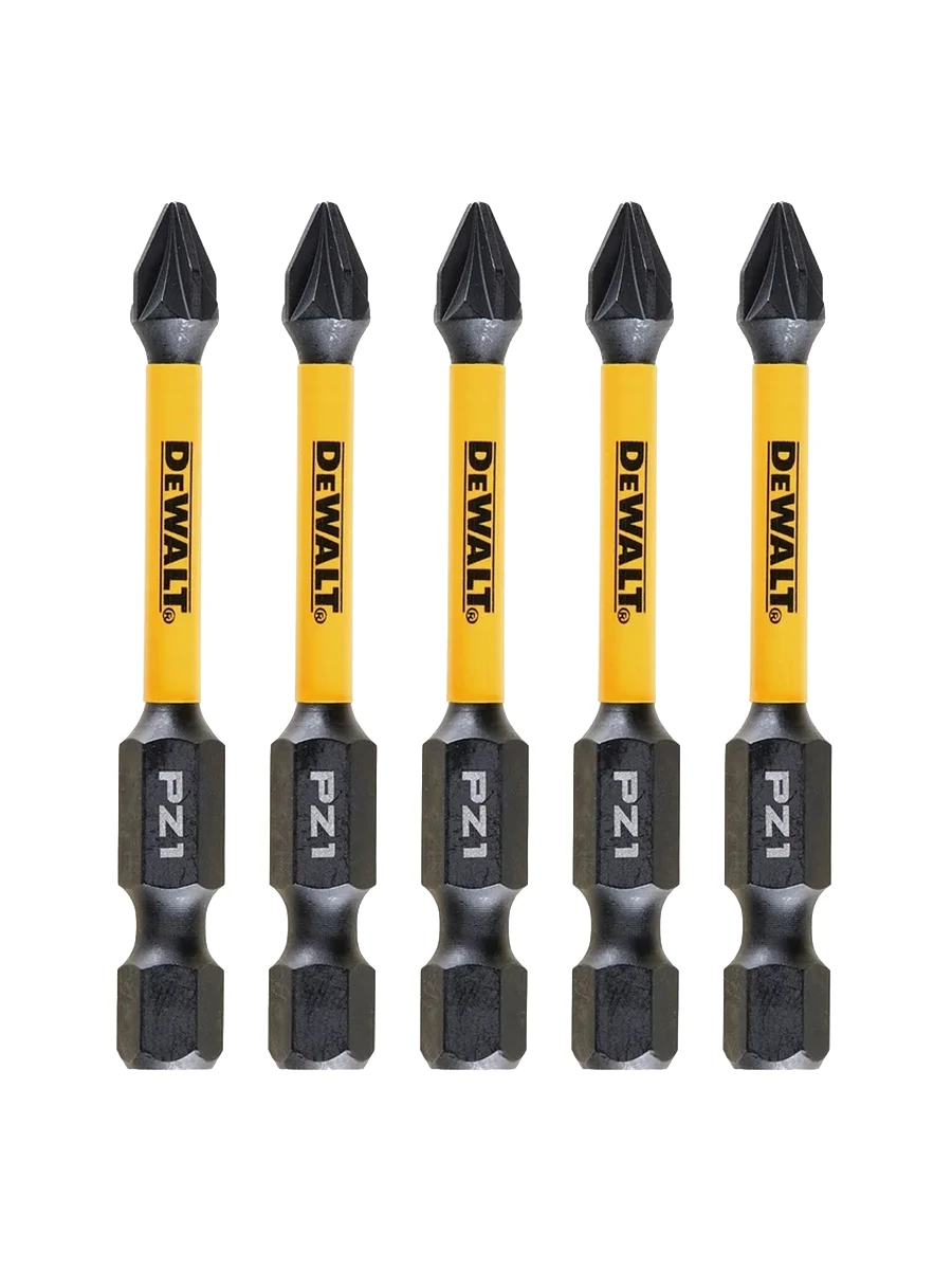 Биты 7мм DeWalt FLEXTORQ PZ1 DT7390T-QZ 5шт