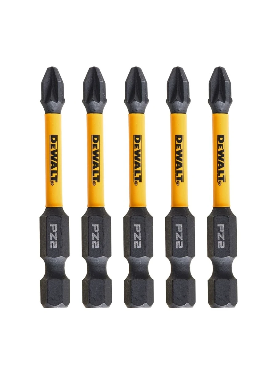 Биты 57мм DeWalt FLEXTORQ PZ2 DT7391T-QZ 5шт