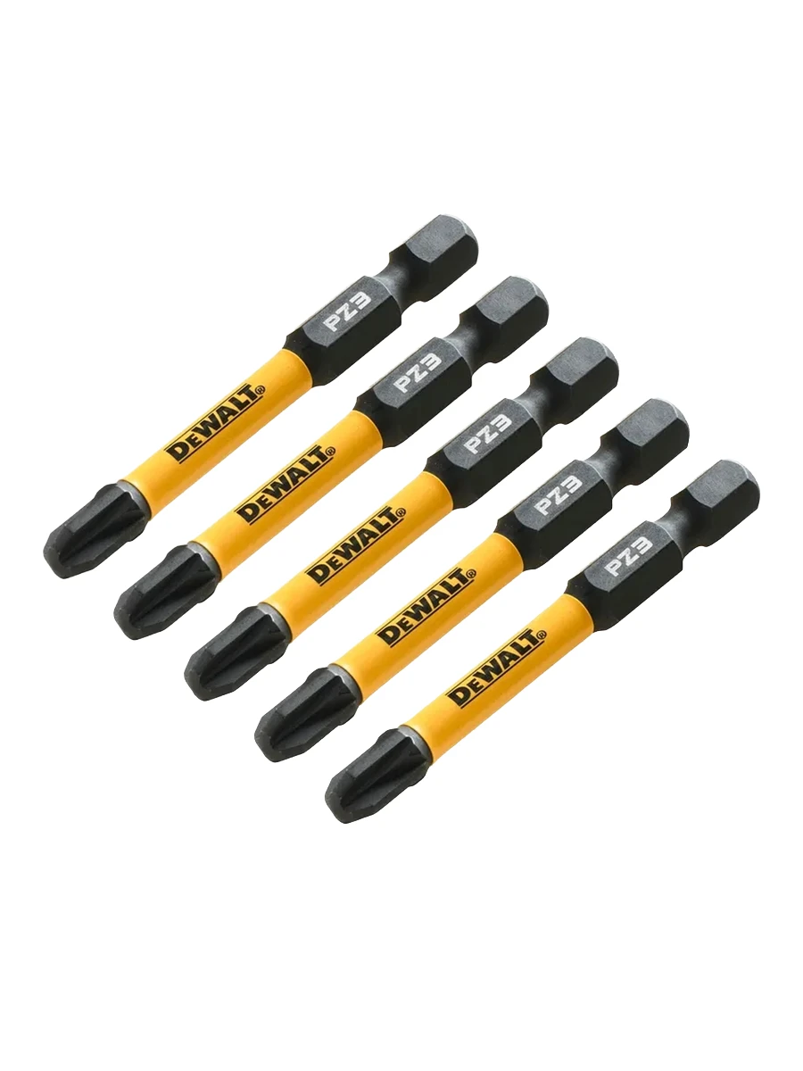Биты 57мм DeWalt FLEXTORQ PZ3 DT7392T-QZ 5шт