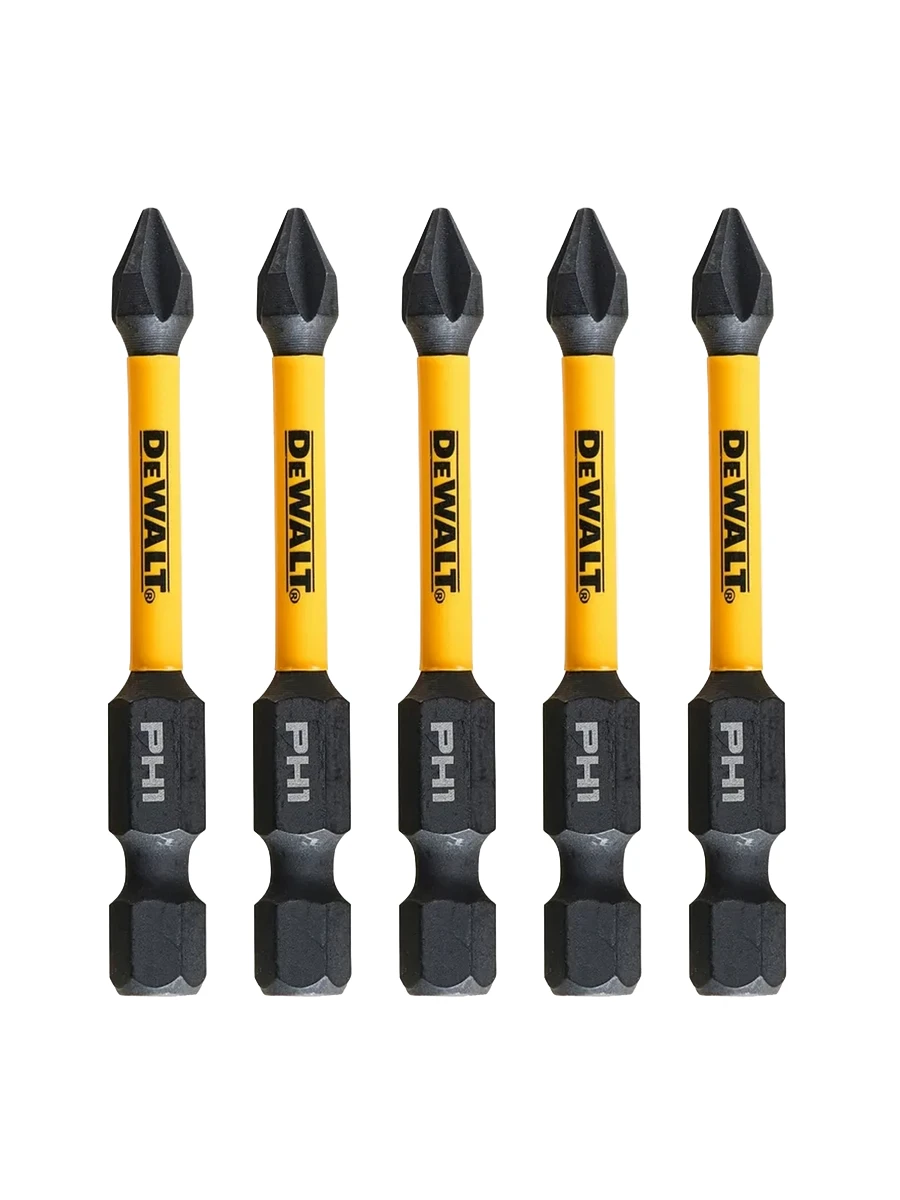 Биты 57мм DeWalt FLEXTORQ PH1 DT7997T-QZ 5шт