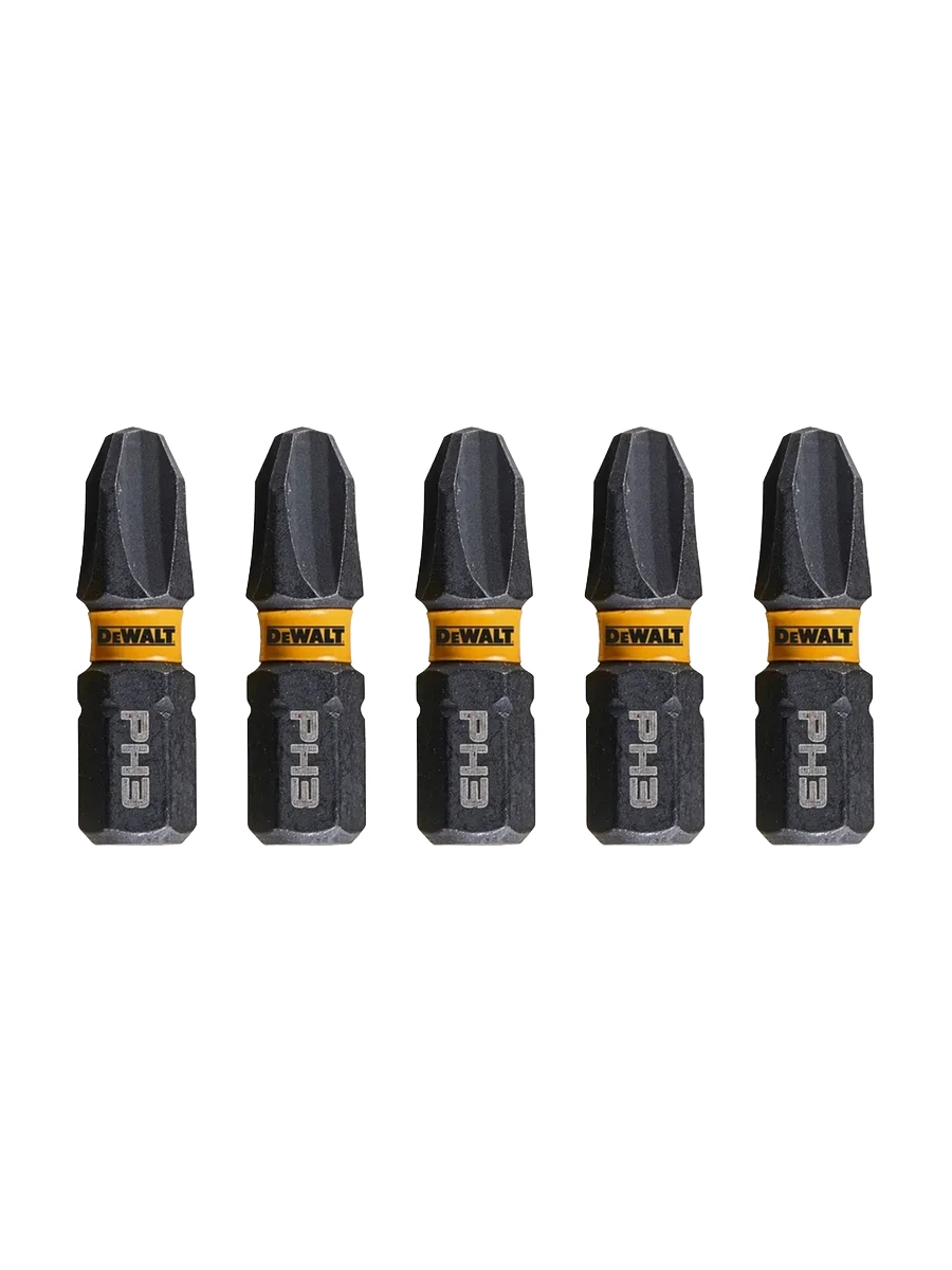 Биты 25мм DeWalt FLEXTORQ PH3 DT7995T-QZ 5шт