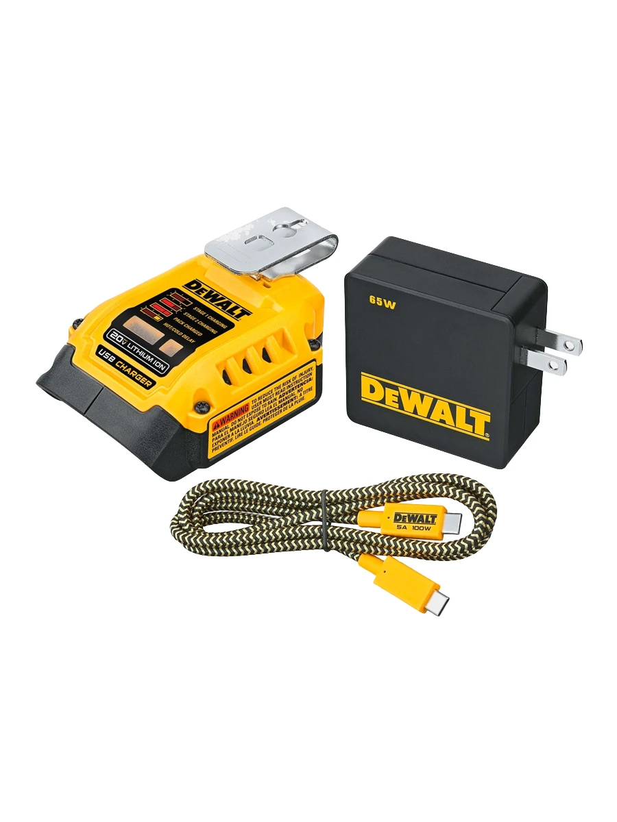 Зарядное устройство USB DeWalt DCB094K-QW