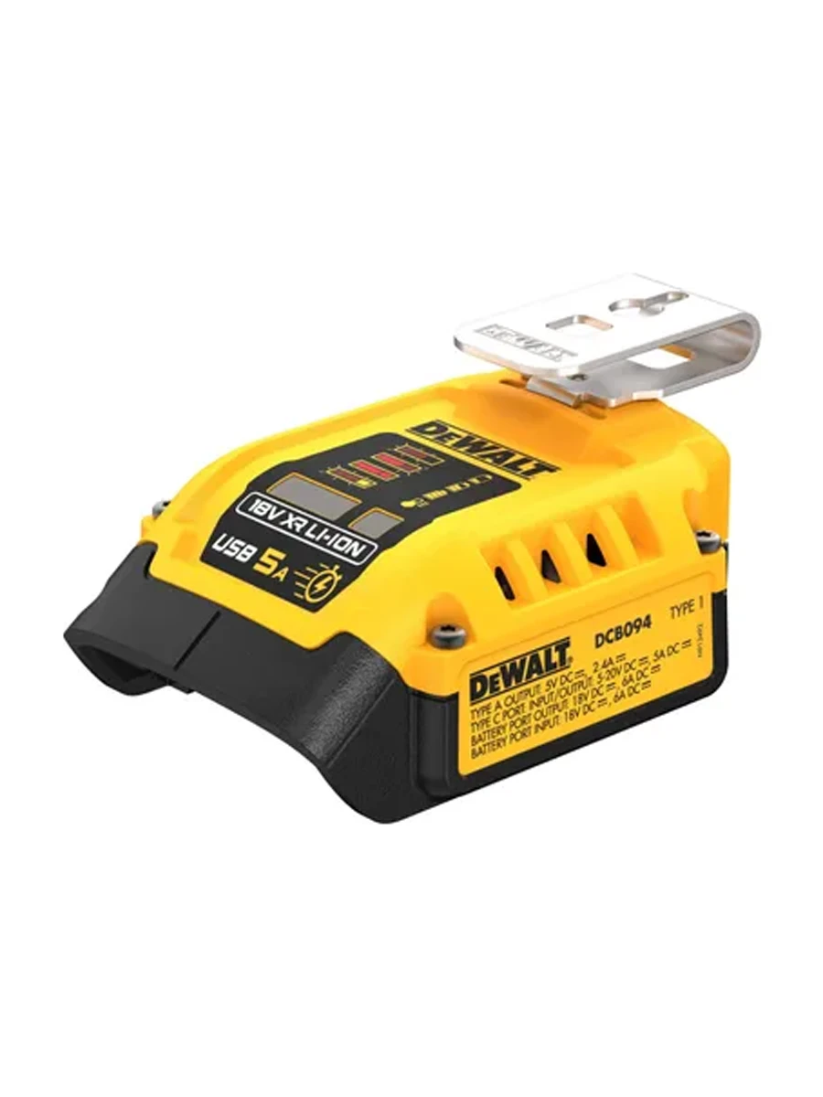 Зарядное устройство USB DeWalt DCB094K-QW