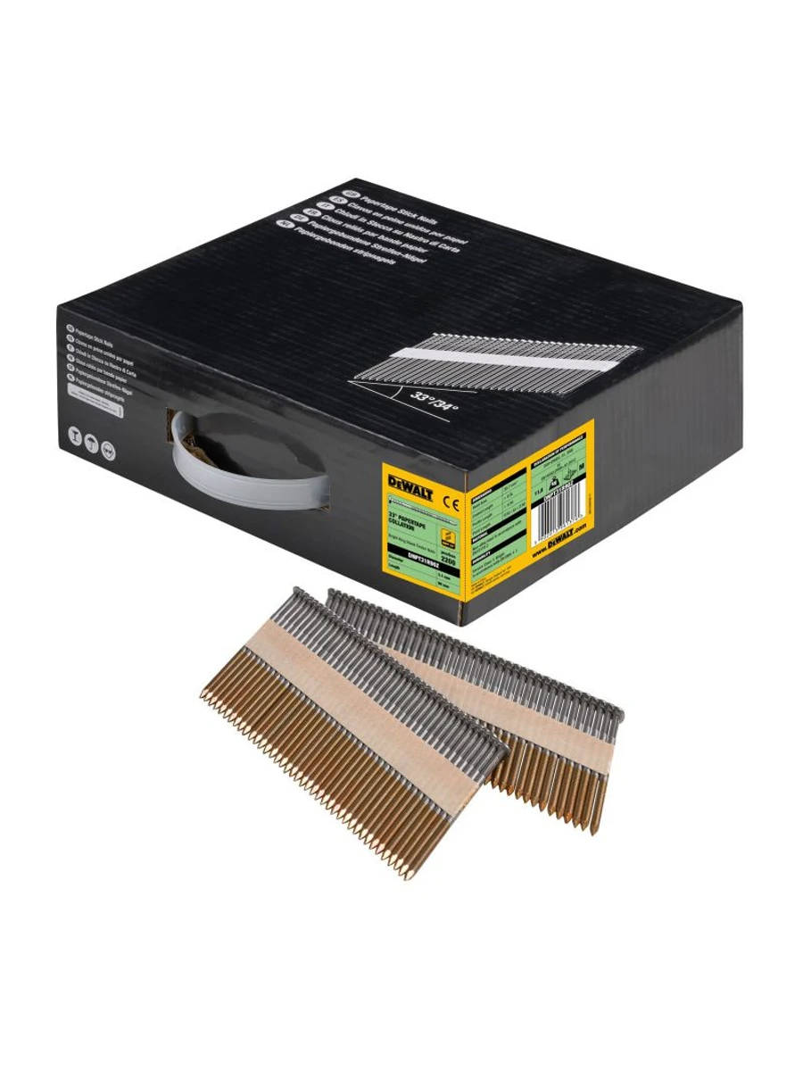 Гвозди ребристые 90 мм для гвоздезабивателя DeWalt DNPT31R90Z