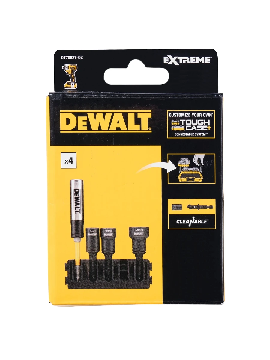 Набор ударных торцевых головок DeWalt DT70827-QZ