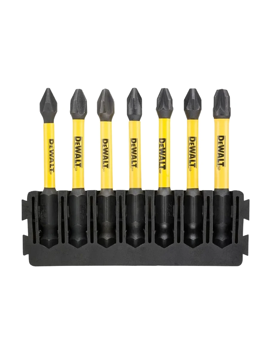 Набор бит 57мм DeWalt FLEXTORQ PH PZ DT70819-QZ 7шт