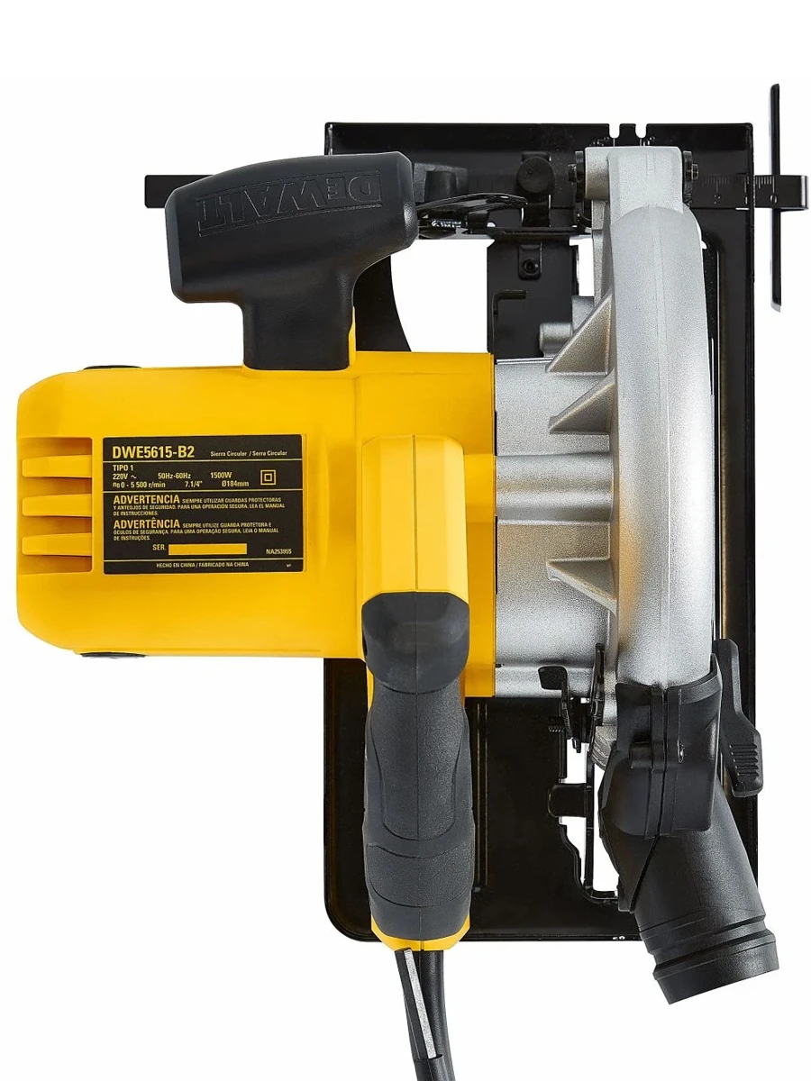 Пила дисковая 190мм DeWalt DWE5615-QS