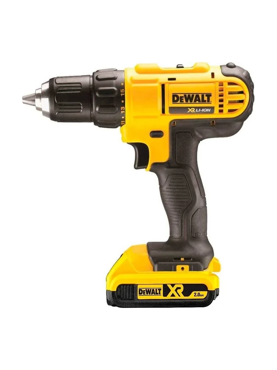 Двухскоростная безударная дрель-шуруповёрт DeWalt DCD771D2-QW