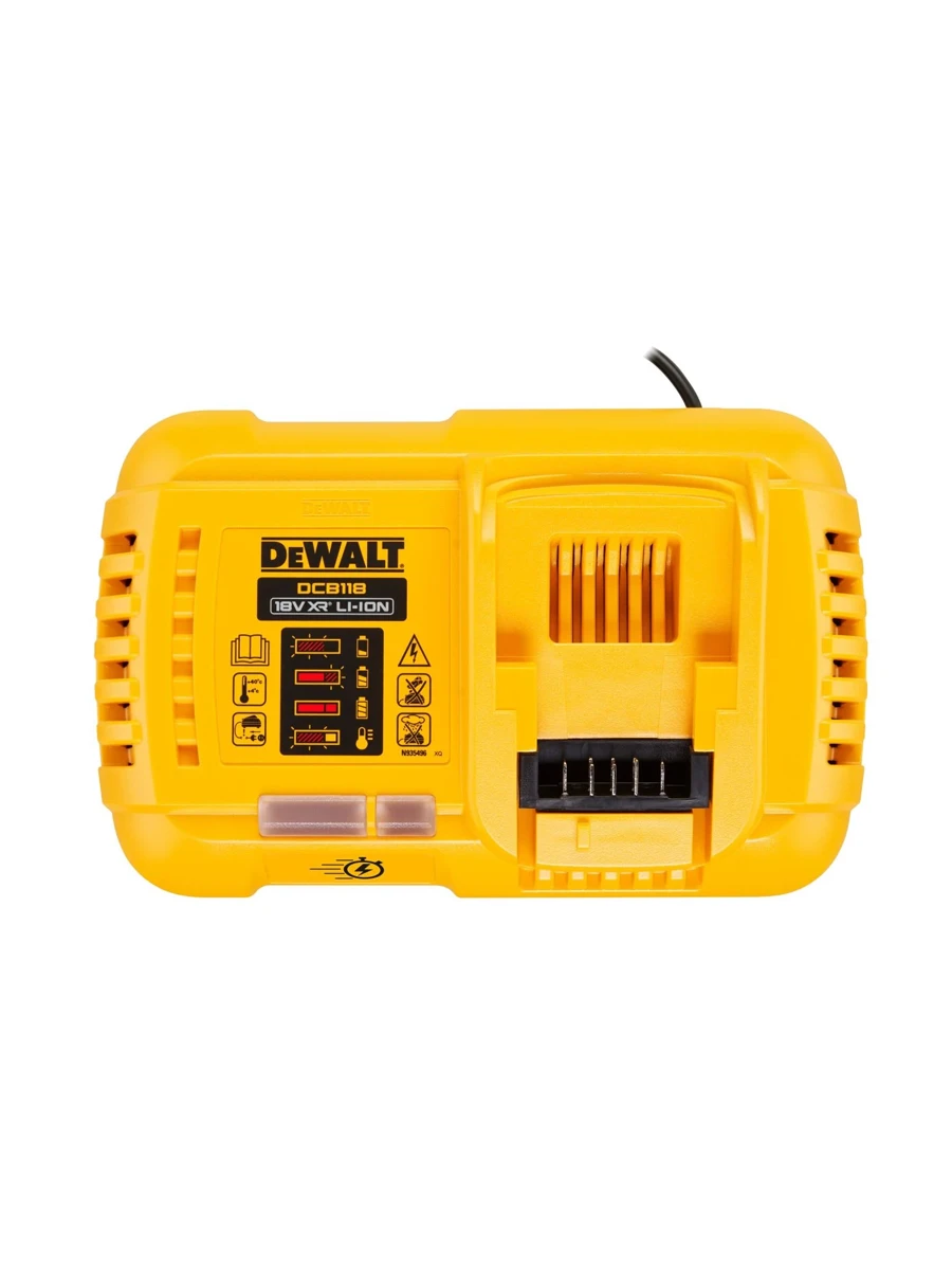 Зарядное устройство 54В DeWalt DCB118X2-QW + 2 аккумулятора DCB547